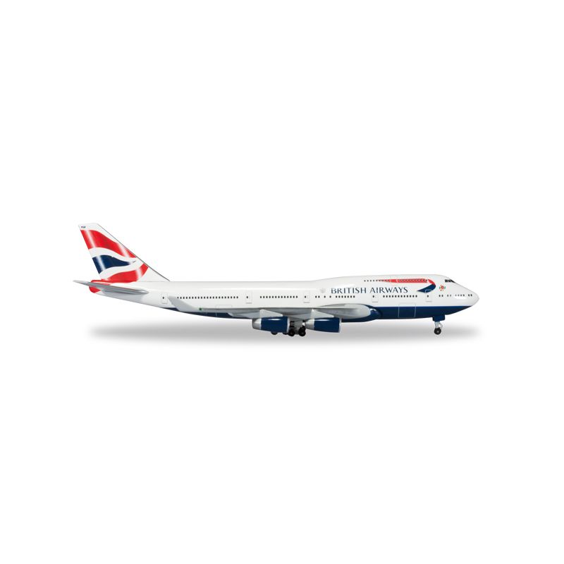 Herpa 512497  Boeing 747-400 'VictoRIOus' G-CIVA Jumbo Jet, 'British Airways'